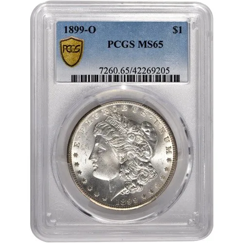 1899 O Morgan PCGS MS65