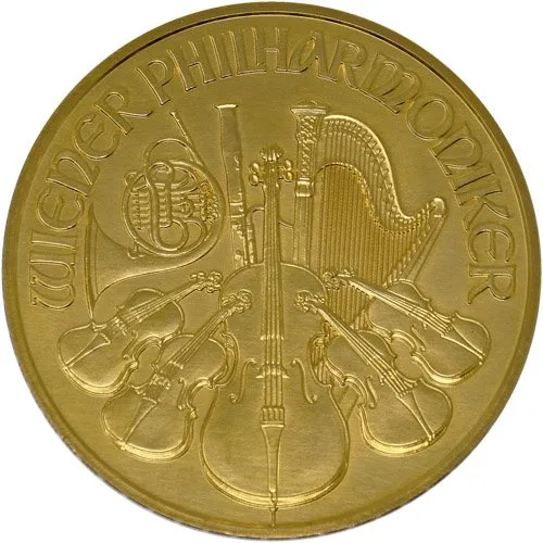 20 oz Austrian Gold Philharmonic 1 1