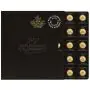 2023 25 x 1 Gram Canadian Gold Maplegram25 Coin Sheet