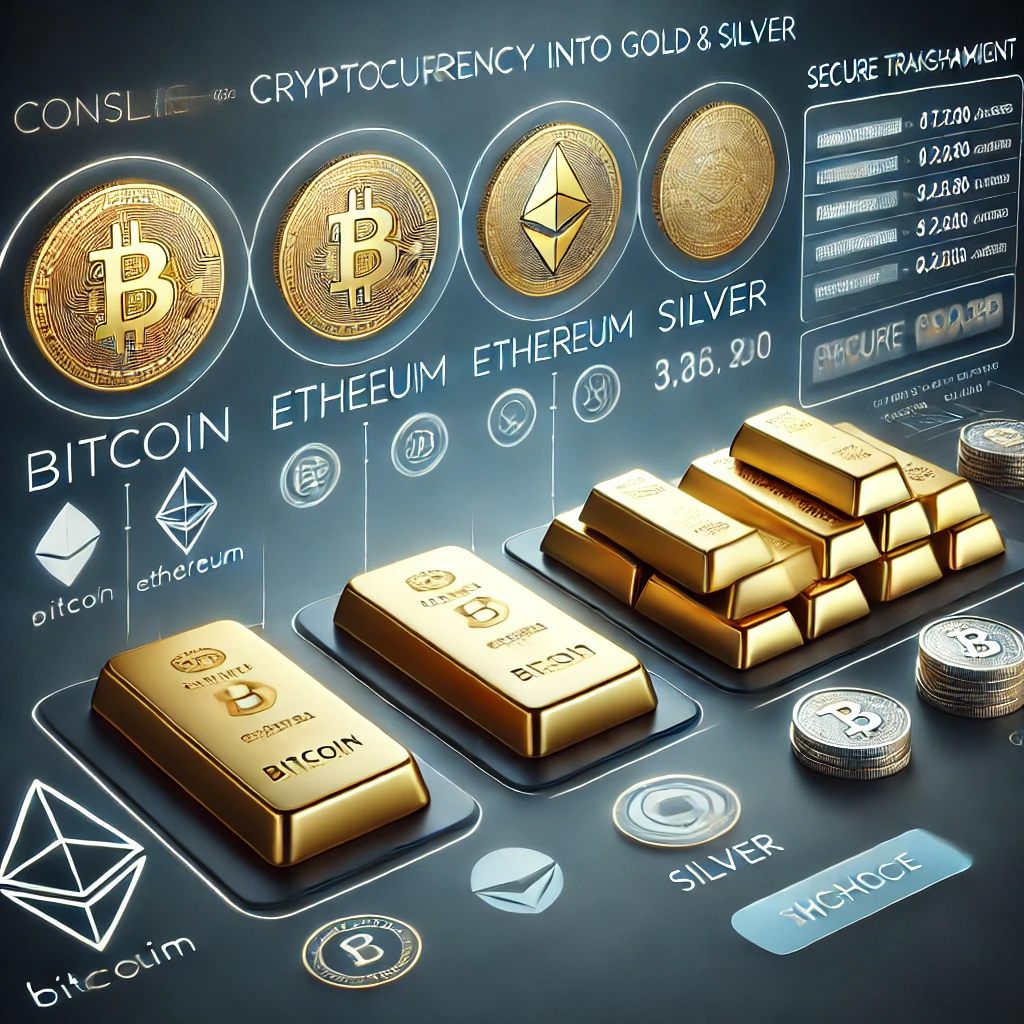 Read more about the article Precious Metals for Crypto