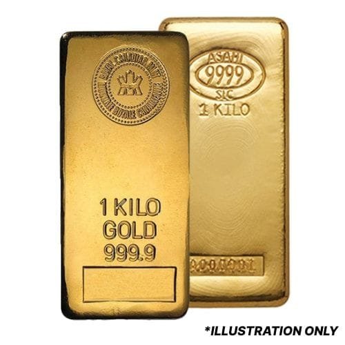 1 Kilo Gold Bar - Design Our Choice