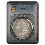 1892-S Morgan Dollar XF-45 PCGS