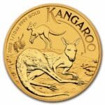 2025 Australia 1/10 oz Gold Kangaroo BU