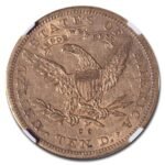 1891-CC $10 Liberty Gold Eagle AU-55 NGC Best