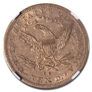 1891-CC $10 Liberty Gold Eagle AU-55 NGC Best