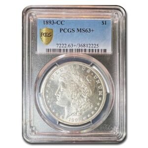 1893-CC Morgan Dollar MS-63+ PCGS Best