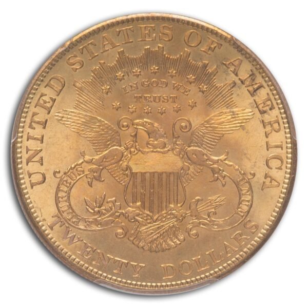 1904 $20 Liberty Gold Double Eagle MS-66 PCGS Best