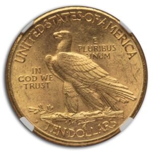 1913-S $10 Indian Gold Eagle MS-62 NGC