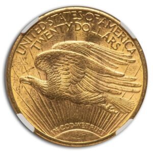 1914-S $20 St Gaudens Gold Double Eagle MS-62 NGC Best