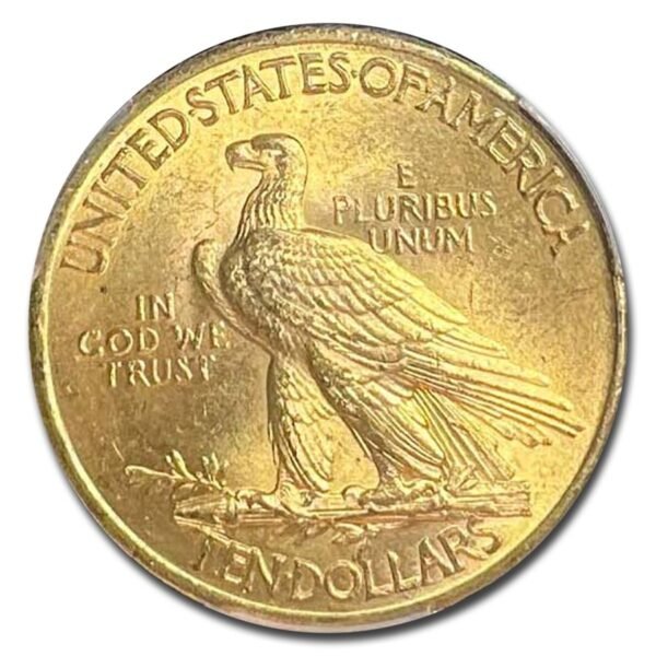 1915 $10 Indian Gold Eagle MS-64 PCGS Best