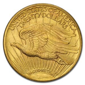 1915 $20 St Gaudens Gold Double Eagle MS-62 PCGS Best