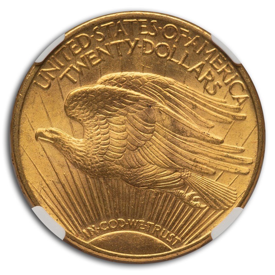 1915-S $20 St Gaudens Gold Double Eagle MS-66 NGC