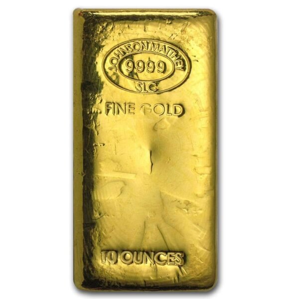 10 oz Gold Bar - Brand Name Best