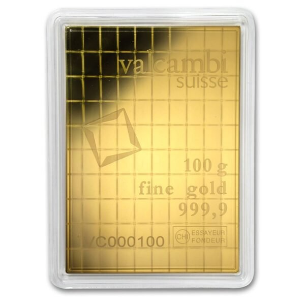 100 x 1 gram Gold Valcambi CombiBar™ (In Assay) Best