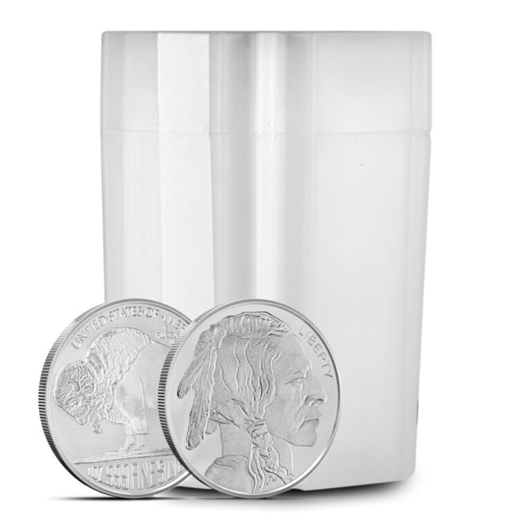 1 oz SilverTowne Buffalo Silver Tube