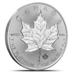 2025 1 oz Canadian Platinum Maple Leaf Coins