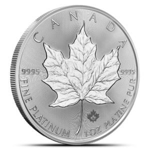 2025 1 oz Canadian Platinum Maple Leaf Coins
