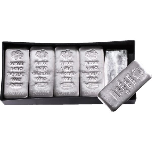 1 Kilo Silver Bar - PAMP Suisse