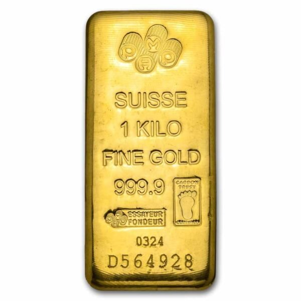 1 kilo Gold Bar - PAMP Suisse