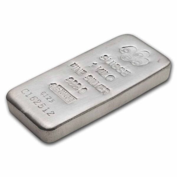 1 Kilo Silver Bar - PAMP Suisse