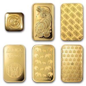 1 oz Gold Bar - Secondary Market Best 6 1 oz Gold Bar - Secondary Market