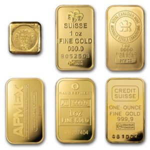 1 oz Gold Bar - Secondary Market Best 7 1 oz Gold Bar - Secondary Market