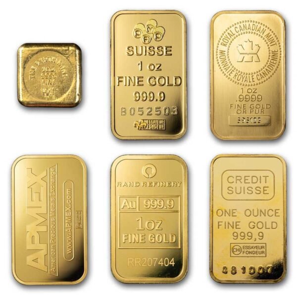 1 oz Gold Bar - Secondary Market