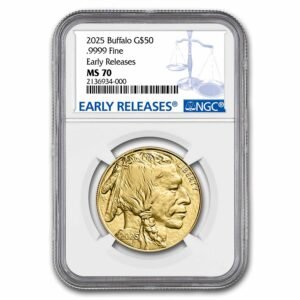 2025 1 oz Gold Buffalo MS-70 NGC Coin