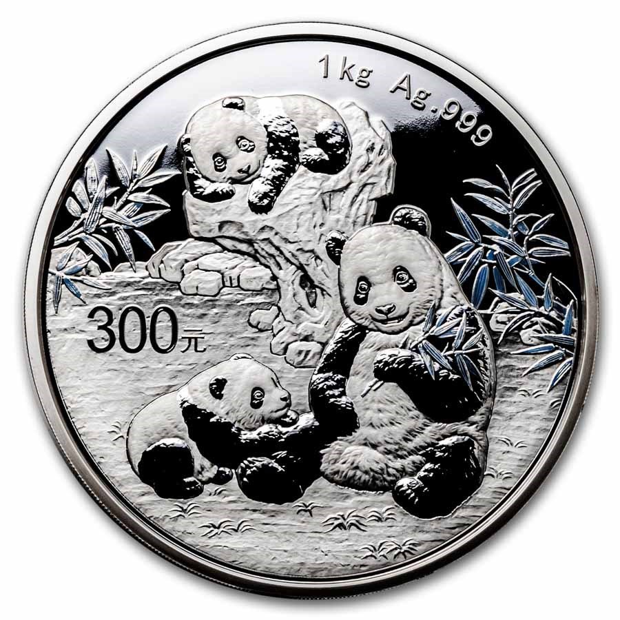 2025 China 1 kilo Silver Panda Proof (w/ Box & COA)