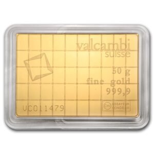 50 x 1 gram Gold Valcambi CombiBar™ Best