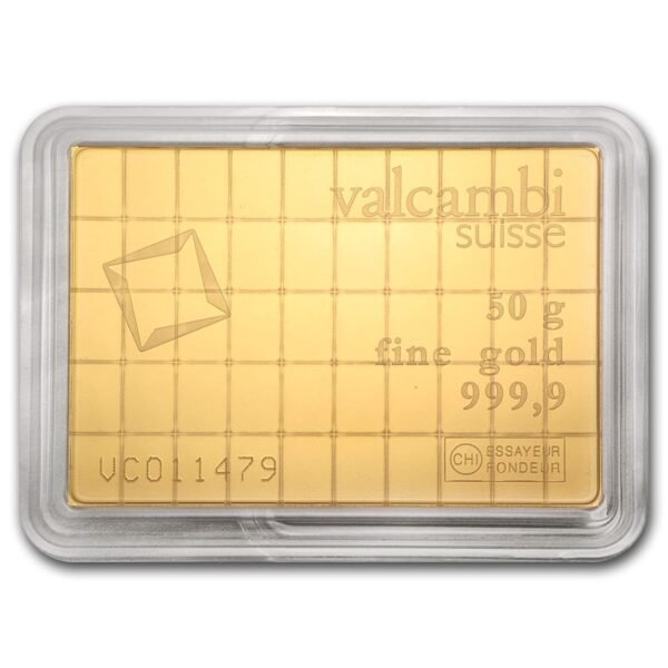 50 x 1 gram Gold Valcambi CombiBar™ Best