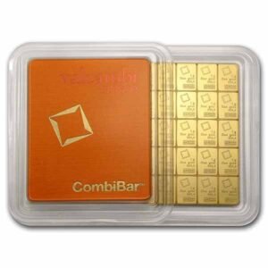 50 x 1 gram Gold Valcambi CombiBar™ Best 8 50 x 1 gram Gold Valcambi CombiBar™ Best