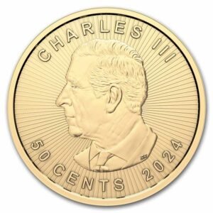 2025 25x 1 gram Gold Maple Leafs 