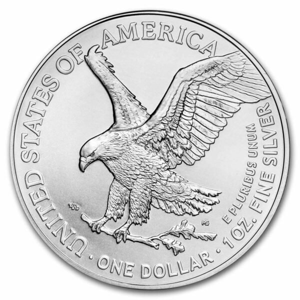 2025 American Silver Eagle MS-70 PCGS (FDI, Damstra)