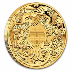 2025 AUS 1 oz Gold Chinese Myths