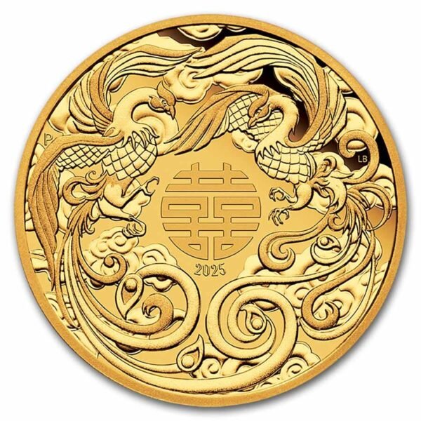 2025 AUS 1 oz Gold Chinese Myths