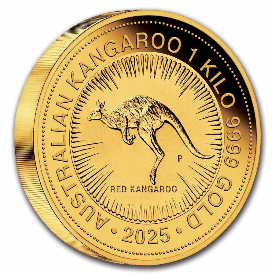 2025 1 kilo Gold Australia Kangaroo