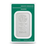 100 Gram Argor Heraeus Platinum Bar