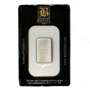 1/4 oz Rhodium Bar