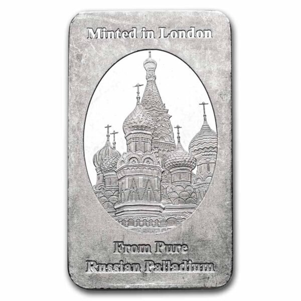 1 oz Palladium Bar