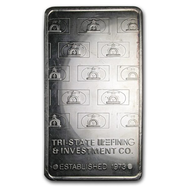 100 oz Silver Bar - Tri-State Mint