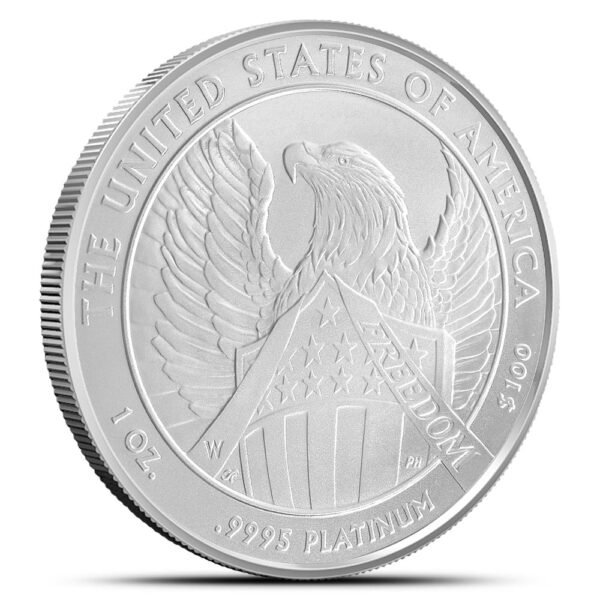 1 oz Burnished American Platinum Eagle