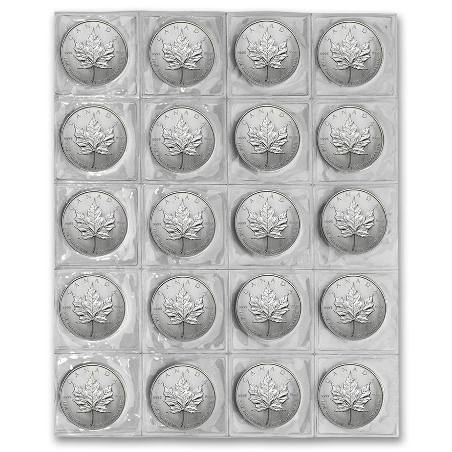 Canada 1 oz Palladium Maple Leaf BU 4 Canada 1 oz Palladium Maple Leaf BU
