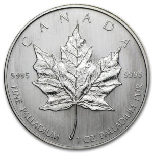 Canada 1 oz Palladium Maple Leaf BU best random year