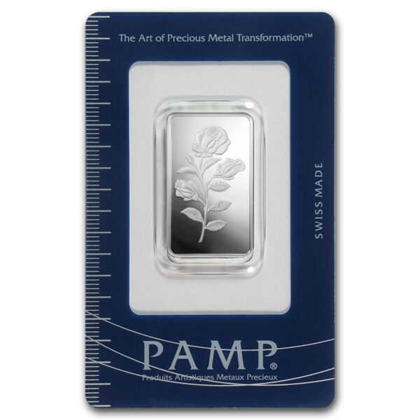 1/2 oz Silver Bar - PAMP Suisse