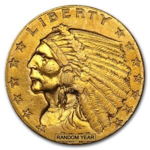 $2.50 Indian Gold Quarter Eagle