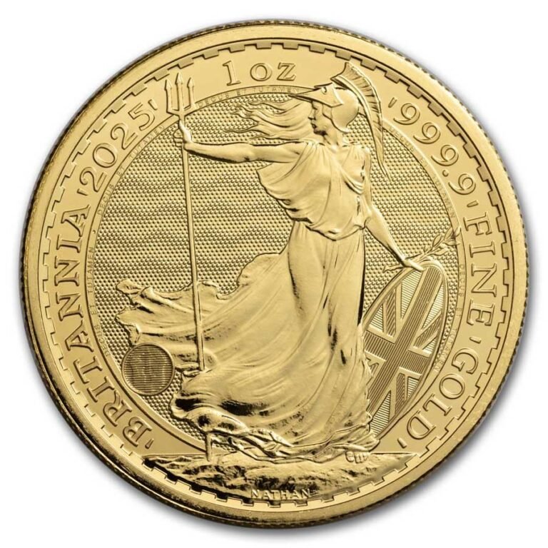 2025 Great Britain 1 oz Gold Britannia