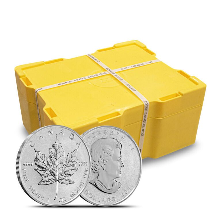 2011 1 oz Canadian Silver Maple Leaf Monster Box
