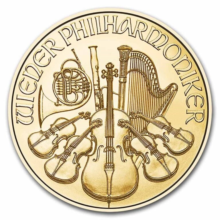 2025 Austria 1 oz Gold Philharmonic Coin