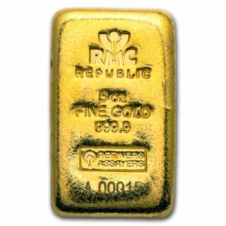 5 oz Gold Bar - Secondary Market